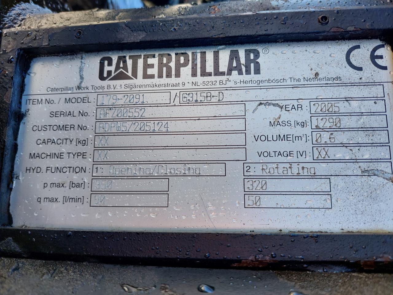 Caterpillar 179-2091