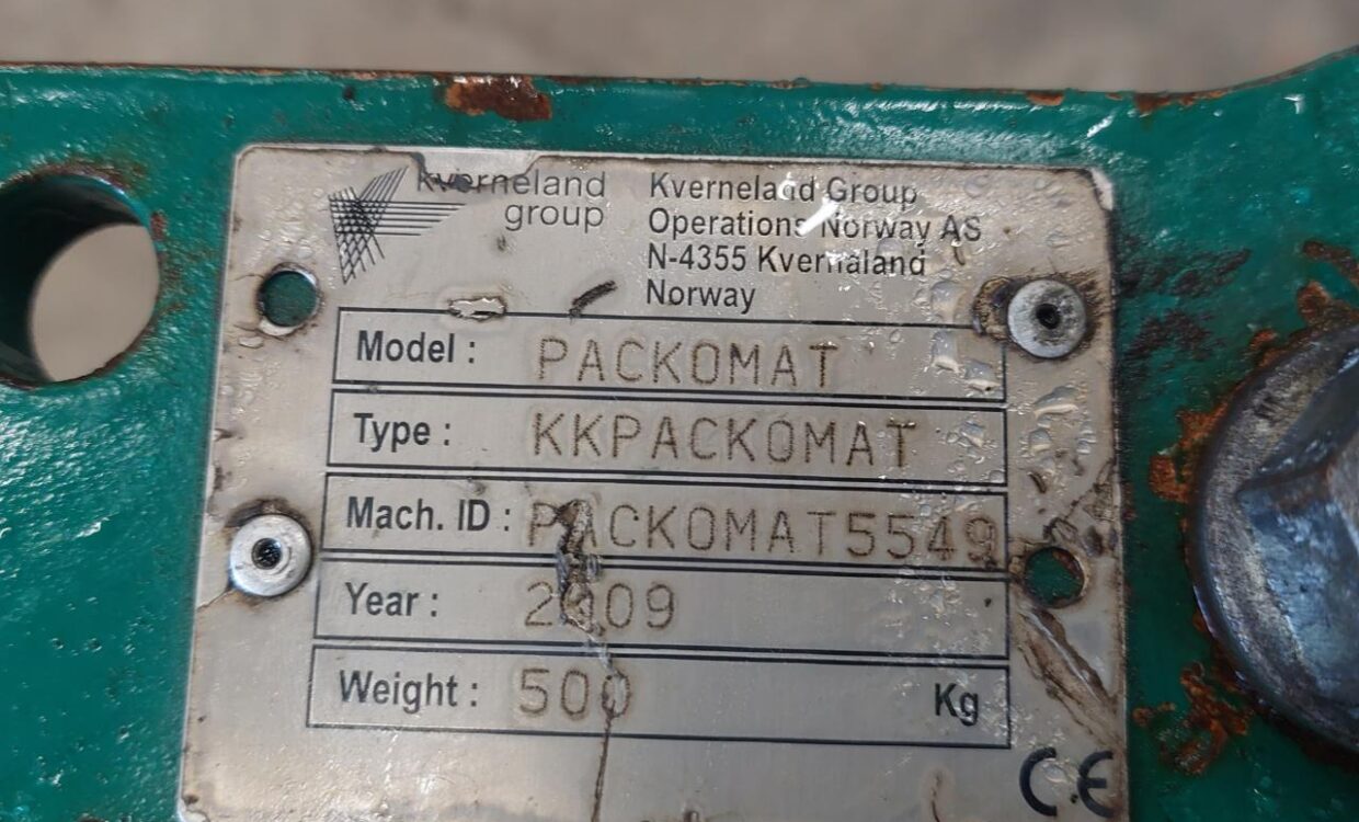 Kverneland Packomat S til 4 furet