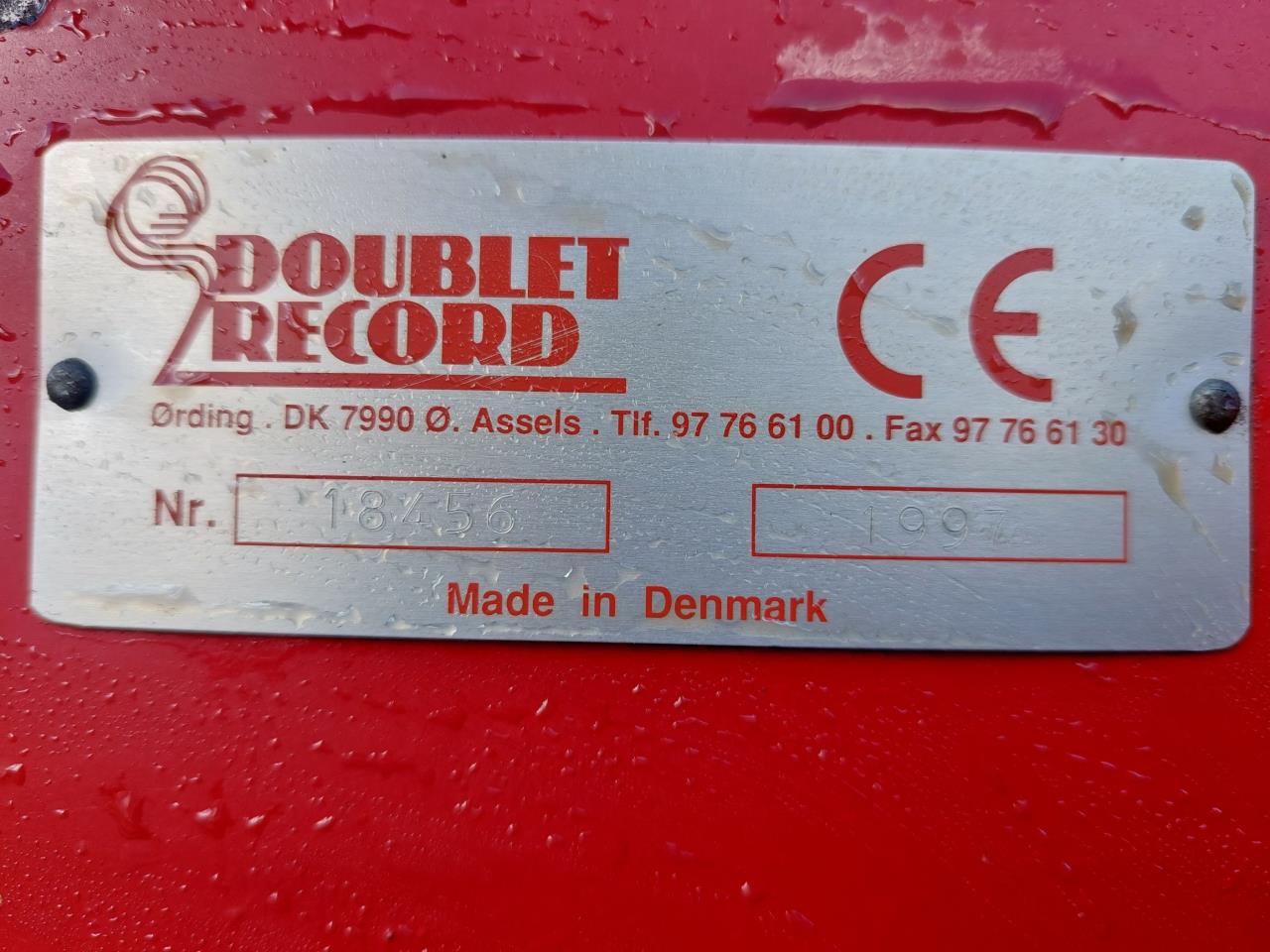 Doublet-Record Marster-Dan 4m med frøudstyr