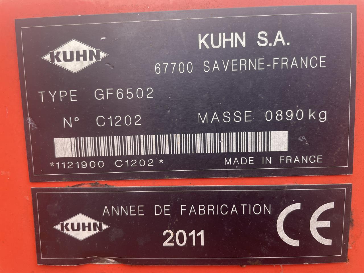 Kuhn GF 6502