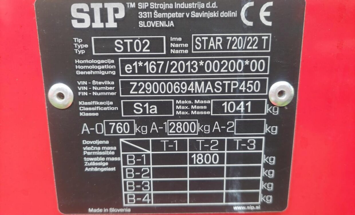 SIP STAR 720/22 T