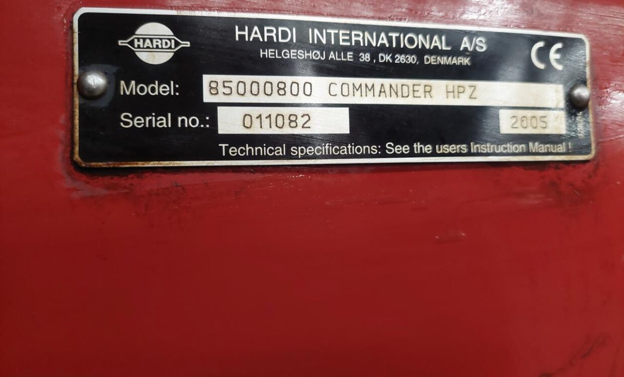 Hardi Commander Plus 4200 - 24m