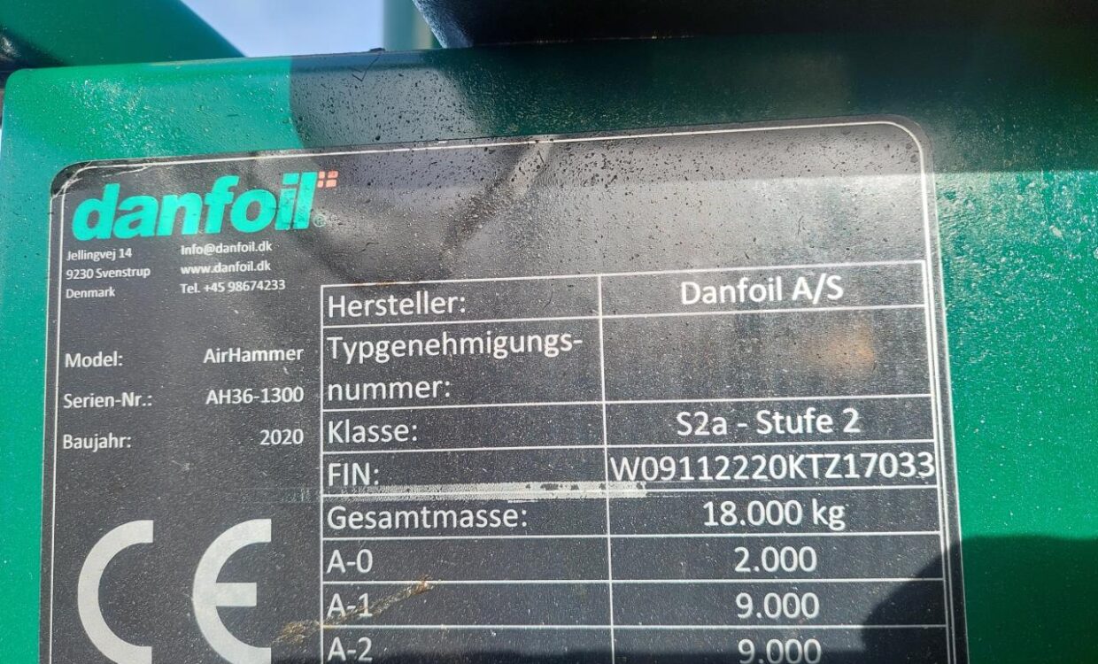 Danfoil AirHammer 10.000 L -36m