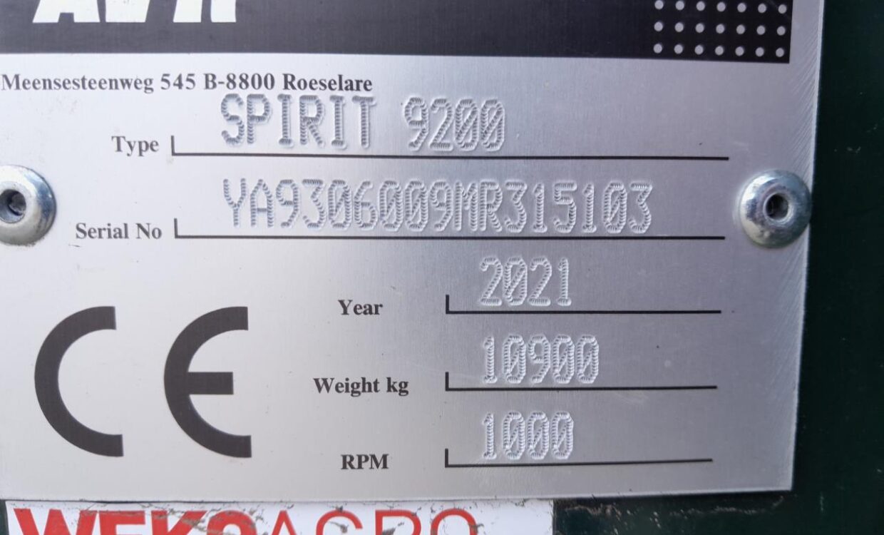 AVR SPIRIT 9200