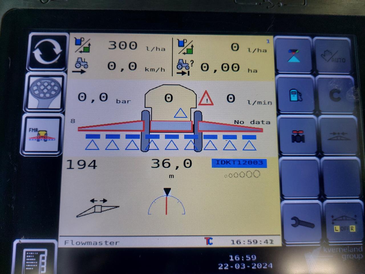 Kverneland IXtrack C60 - 36m