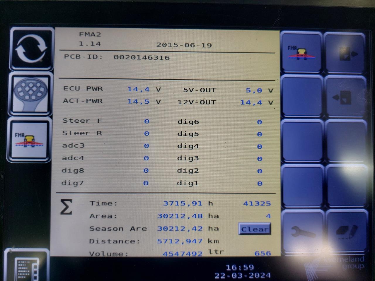 Kverneland IXtrack C60 - 36m