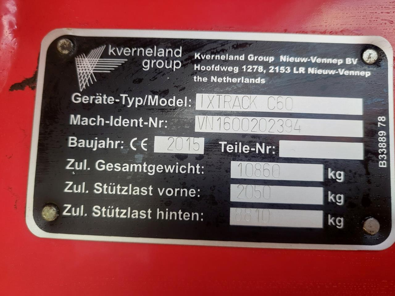 Kverneland IXtrack C60 - 36m