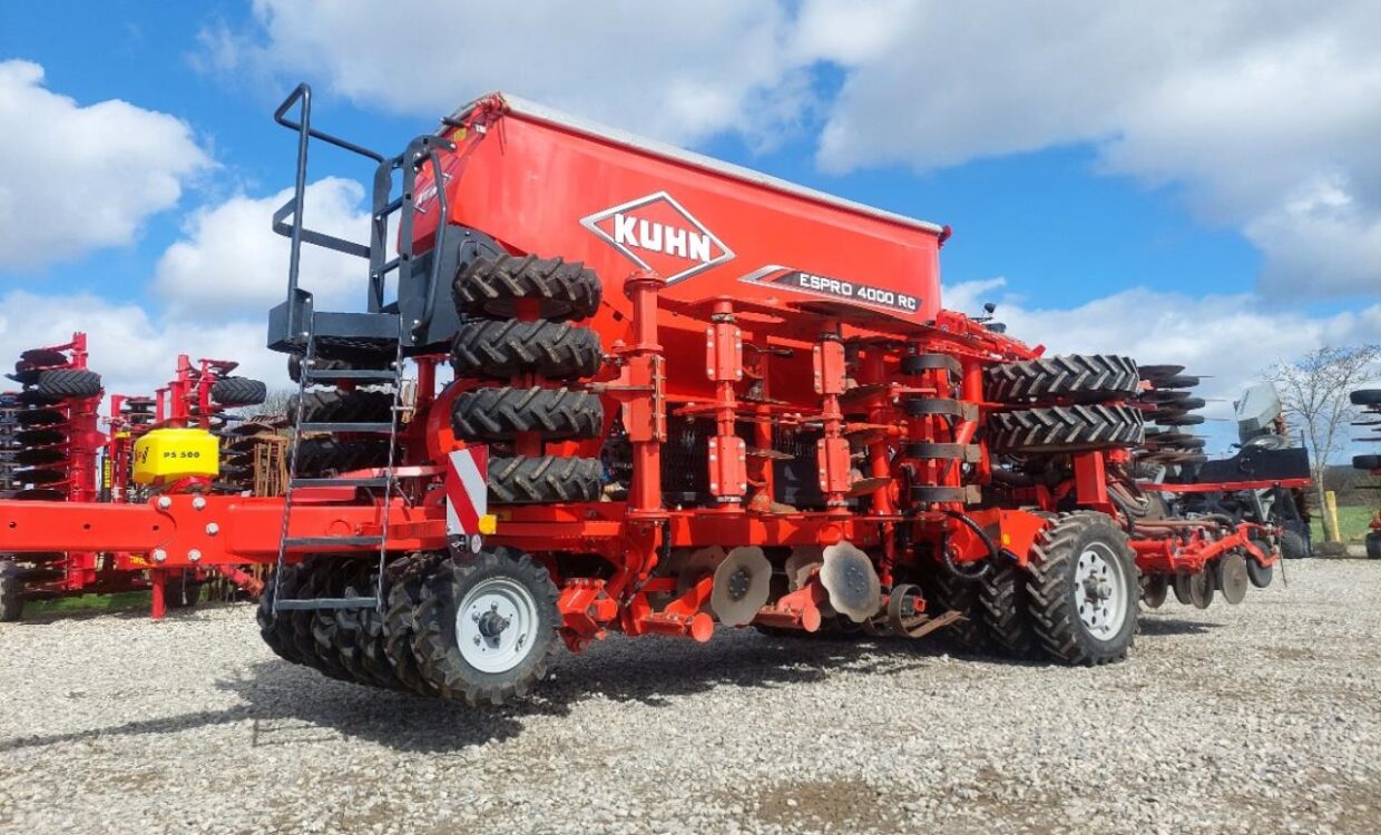 Kuhn ESPRO 4000 RC med frø-udstyr