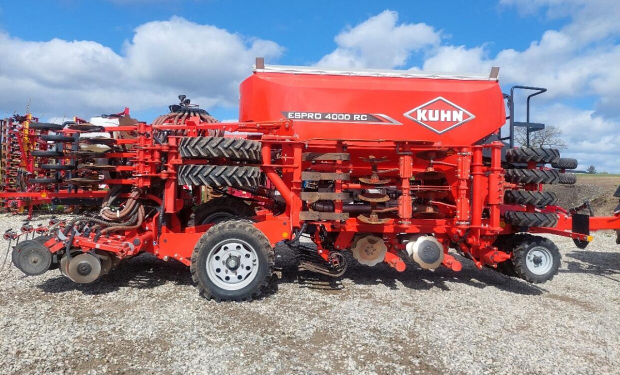 Kuhn ESPRO 4000 RC med frø-udstyr