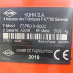 Kuhn ESPRO 4000 RC med frø-udstyr