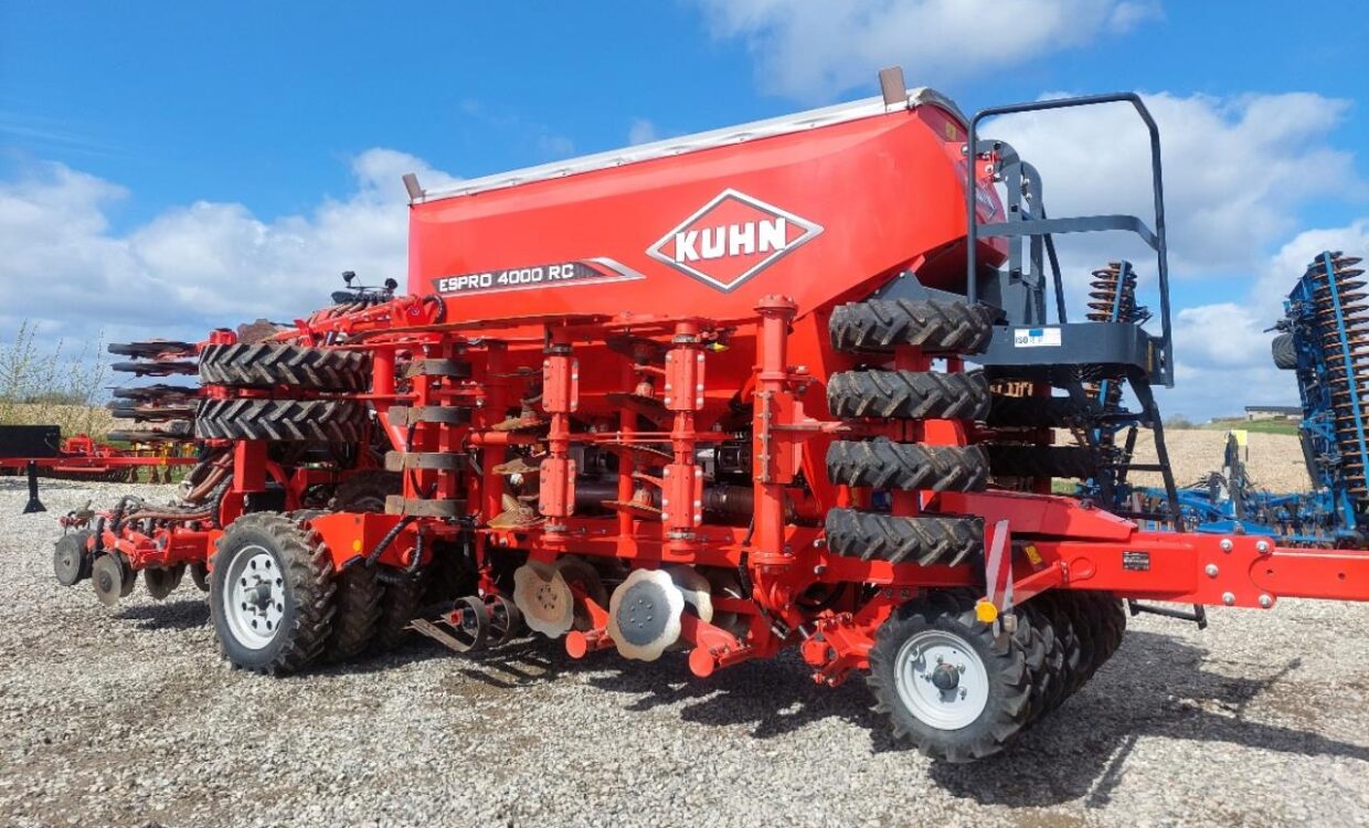 Kuhn ESPRO 4000 RC med frø-udstyr