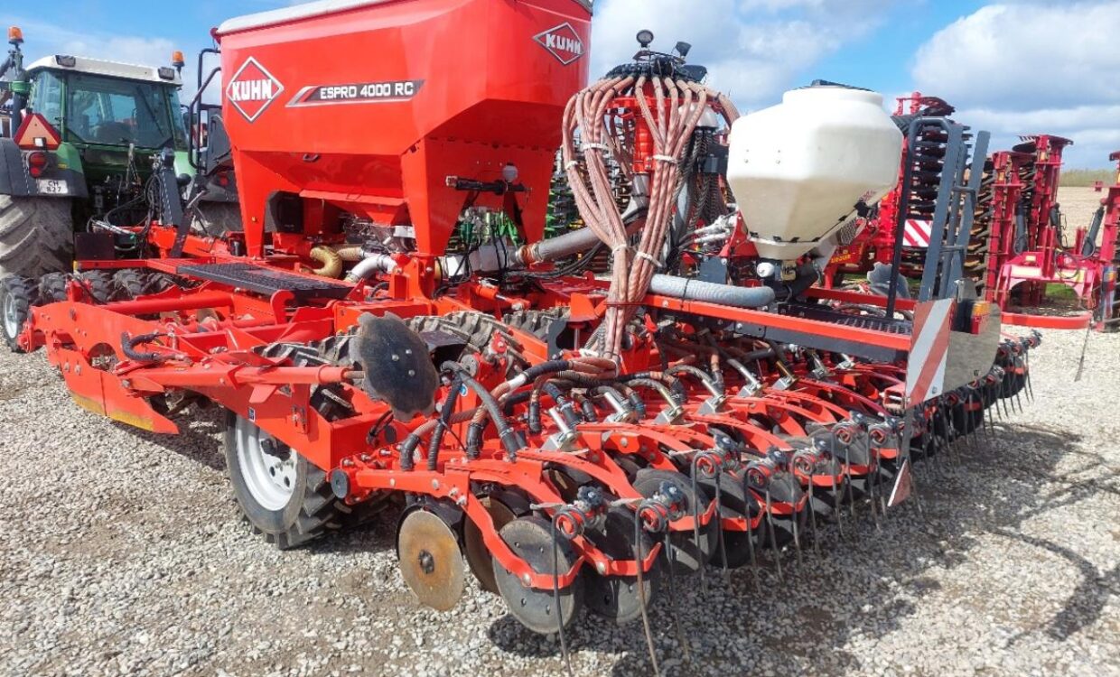 Kuhn ESPRO 4000 RC med frø-udstyr