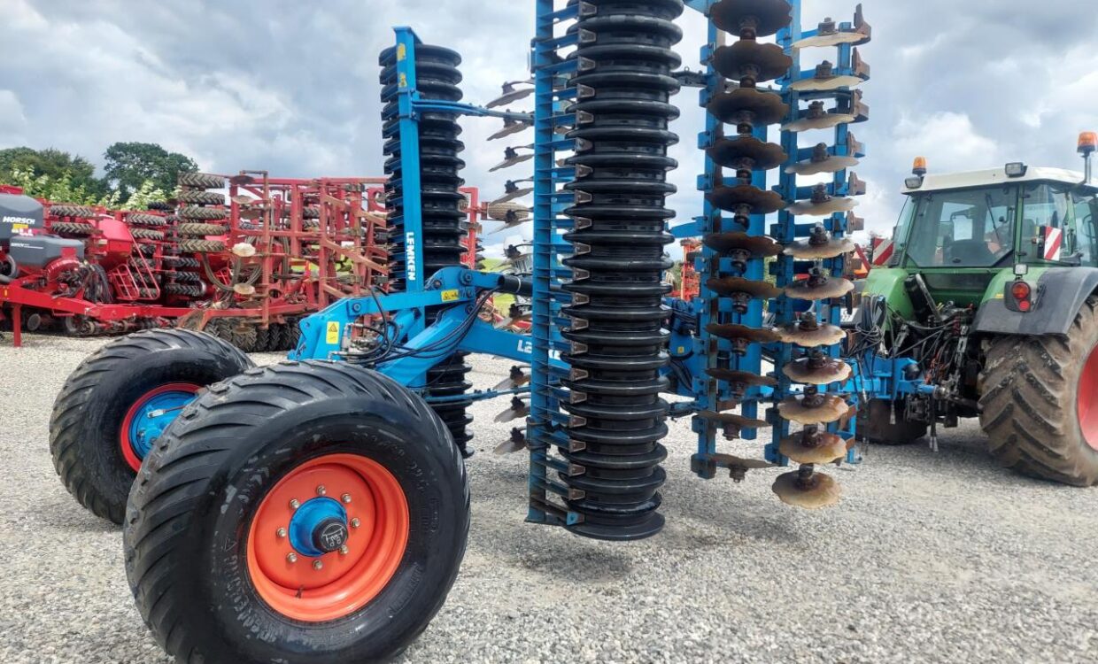 Lemken Heliodor 8/600KA m slæbeplanke