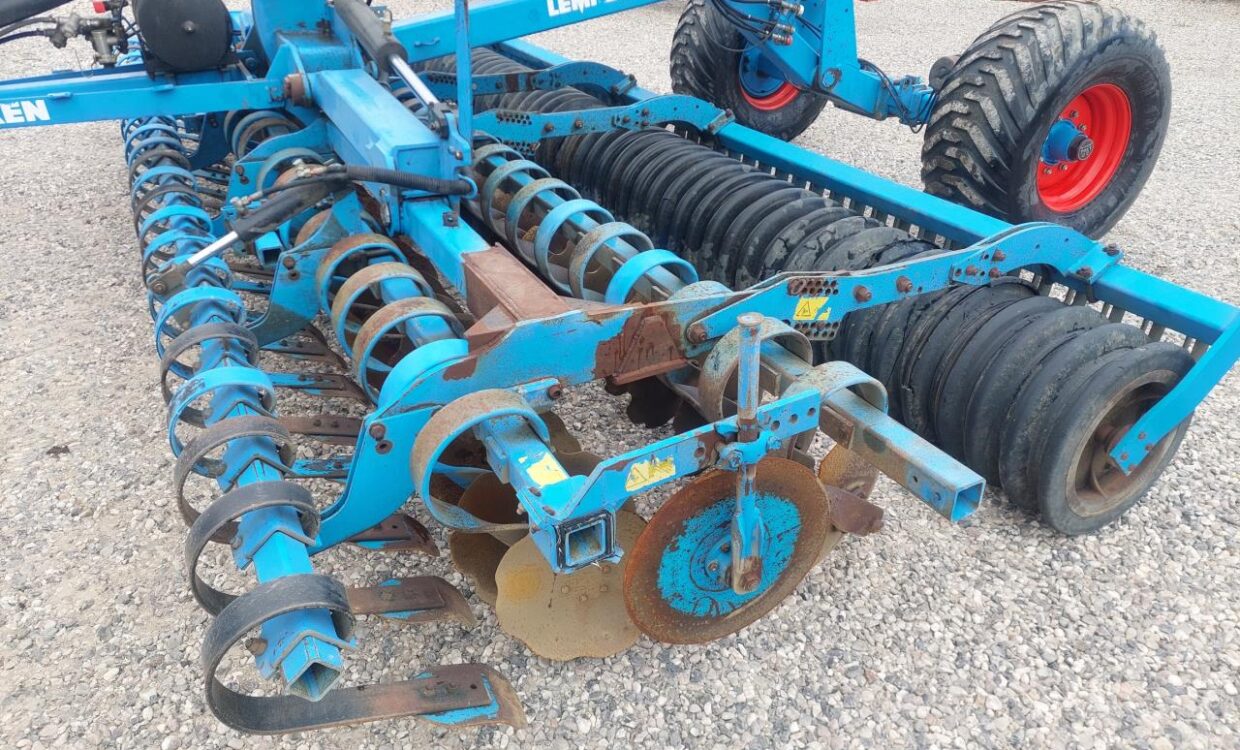 Lemken Heliodor 8/600KA m slæbeplanke