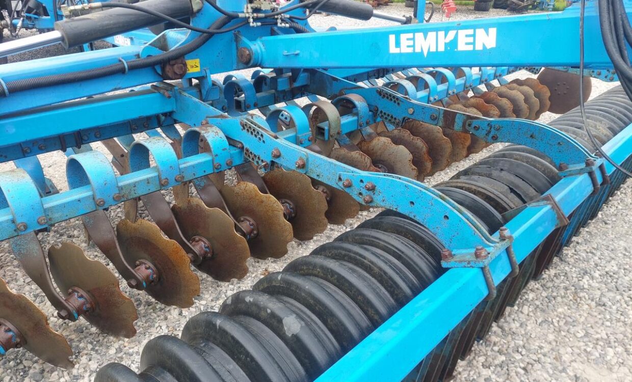 Lemken Heliodor 8/600KA m slæbeplanke