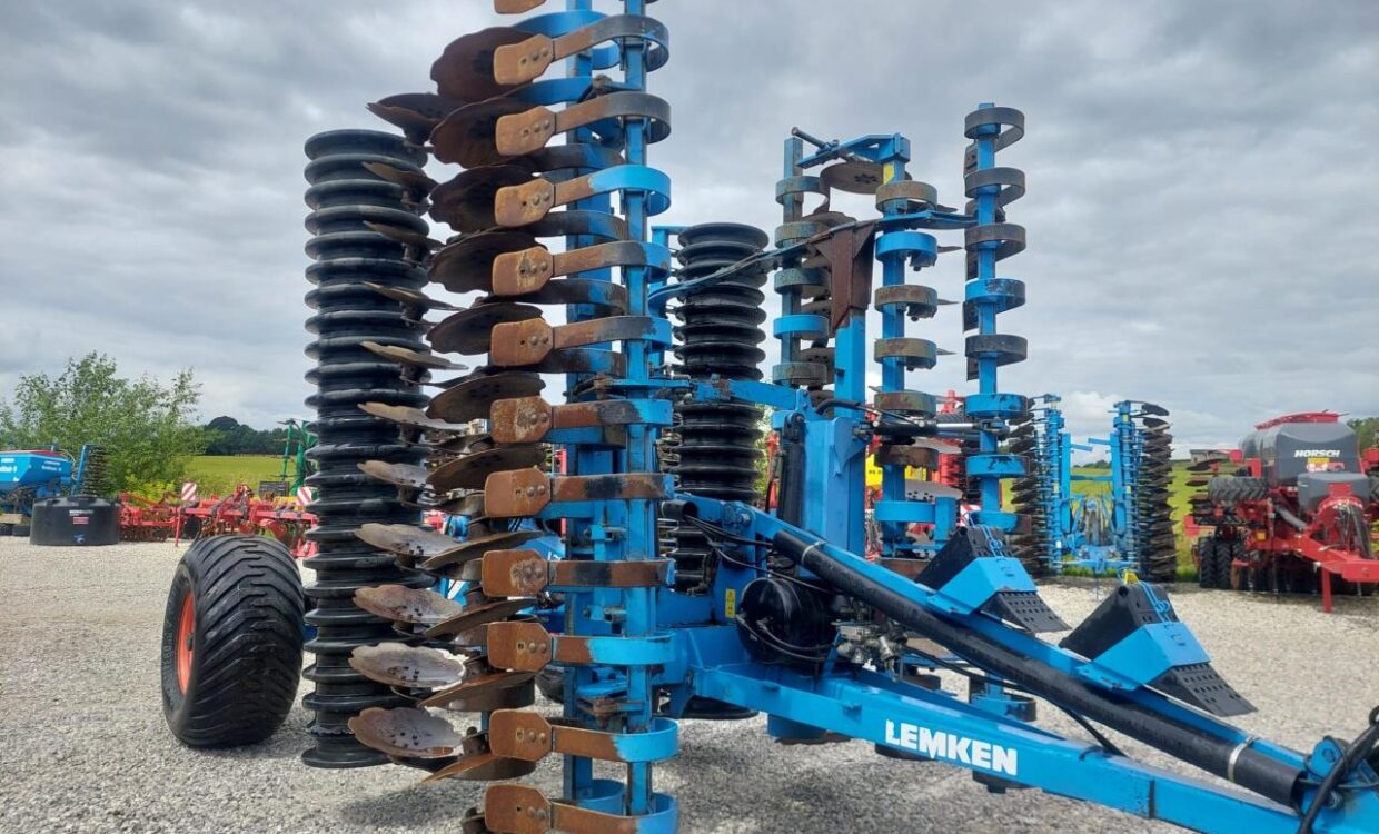 Lemken Heliodor 8/600KA m slæbeplanke