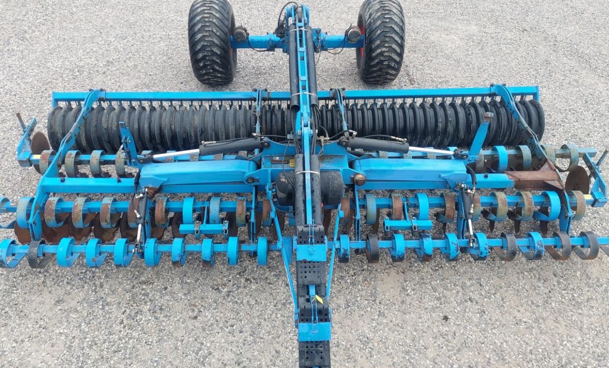 Lemken Heliodor 8/600KA m slæbeplanke