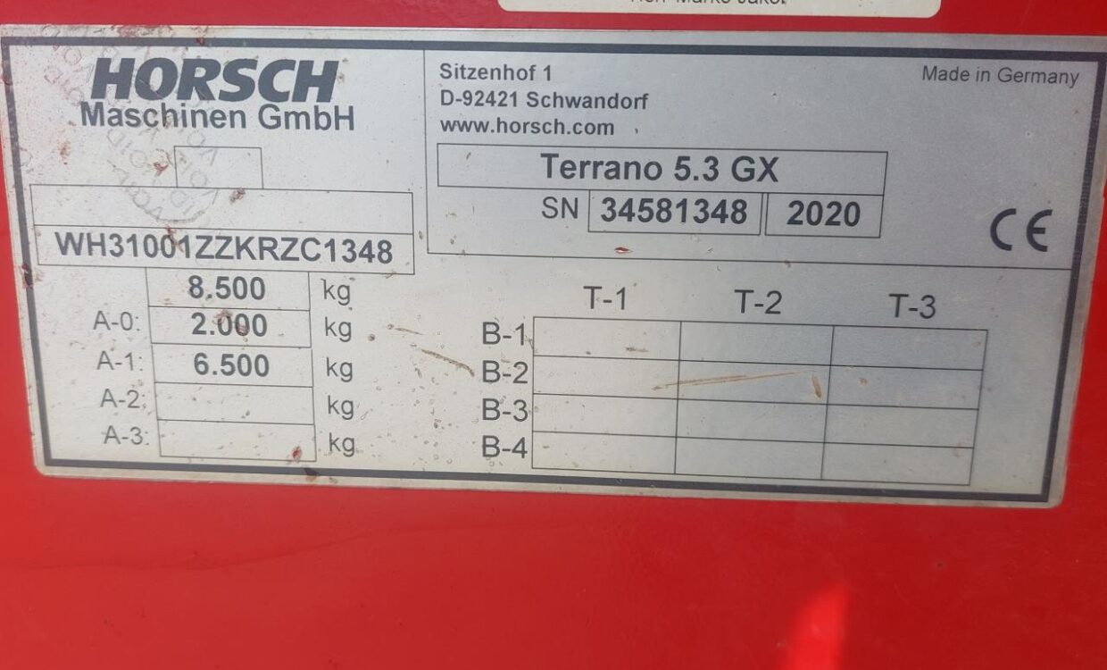 Horsch Terrano 5.3 GX