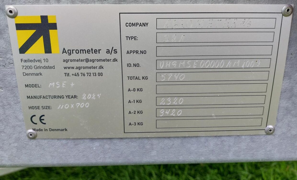 Agrometer MSE+ 110x700 (Demo)