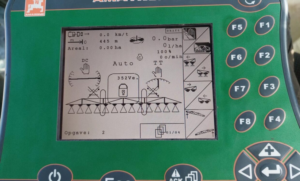 Amazone UX 6200 Super- 36m m GPS