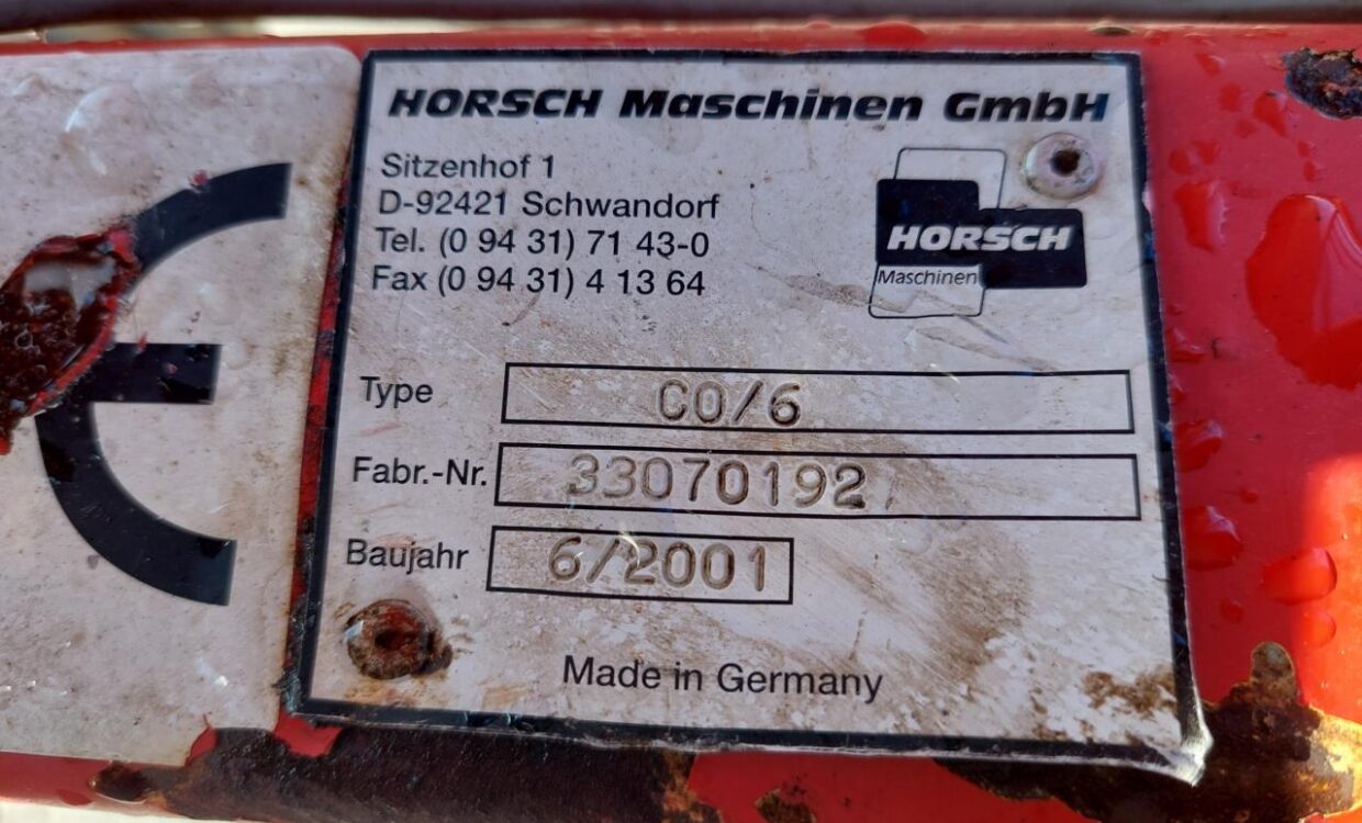 Horsch Airseeder 6 CO
