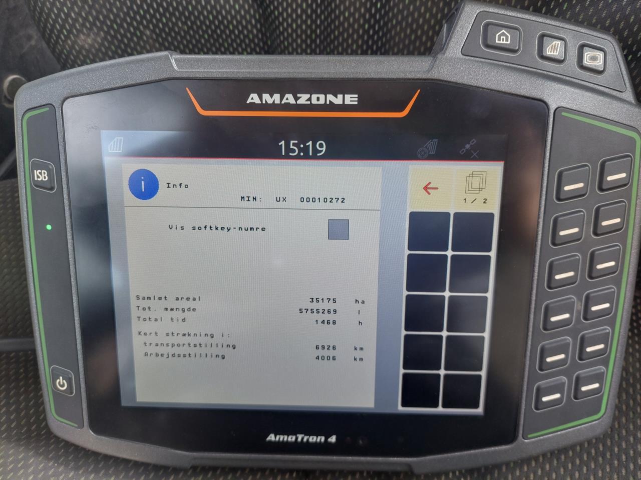 Amazone UX 6200 Super 28-30 M