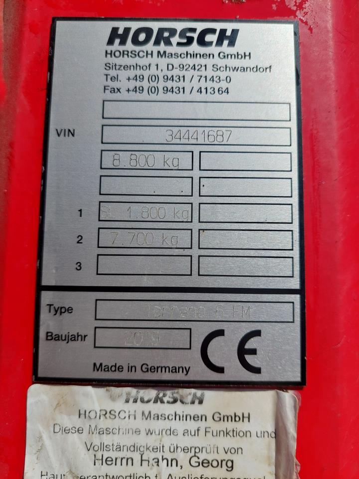 Horsch Terrano 6 FM med DuoDrill