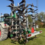 Samson CMX 12 rækket majs-nedfælder