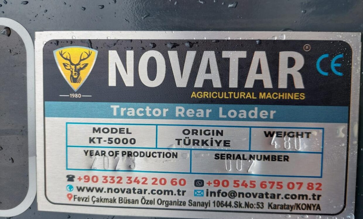 Novatar KT-5000 sække/balleløfter