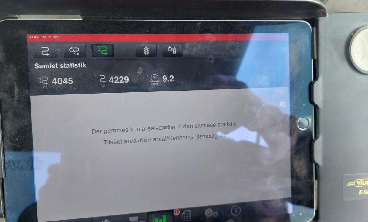 Väderstad Tempo 8 F med E-service
