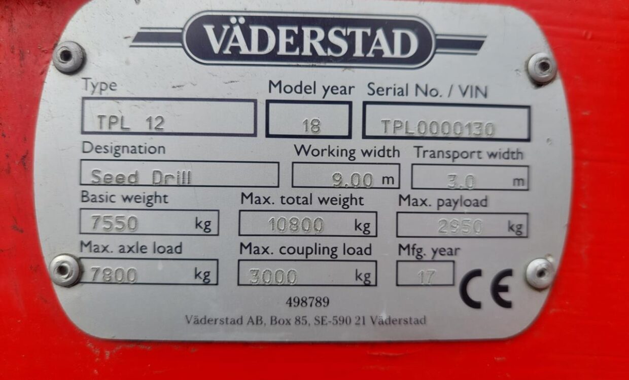 Väderstad Tempo L 12