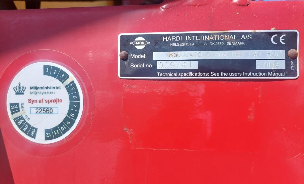 Hardi Commander Plus 4200 - 28m Twin