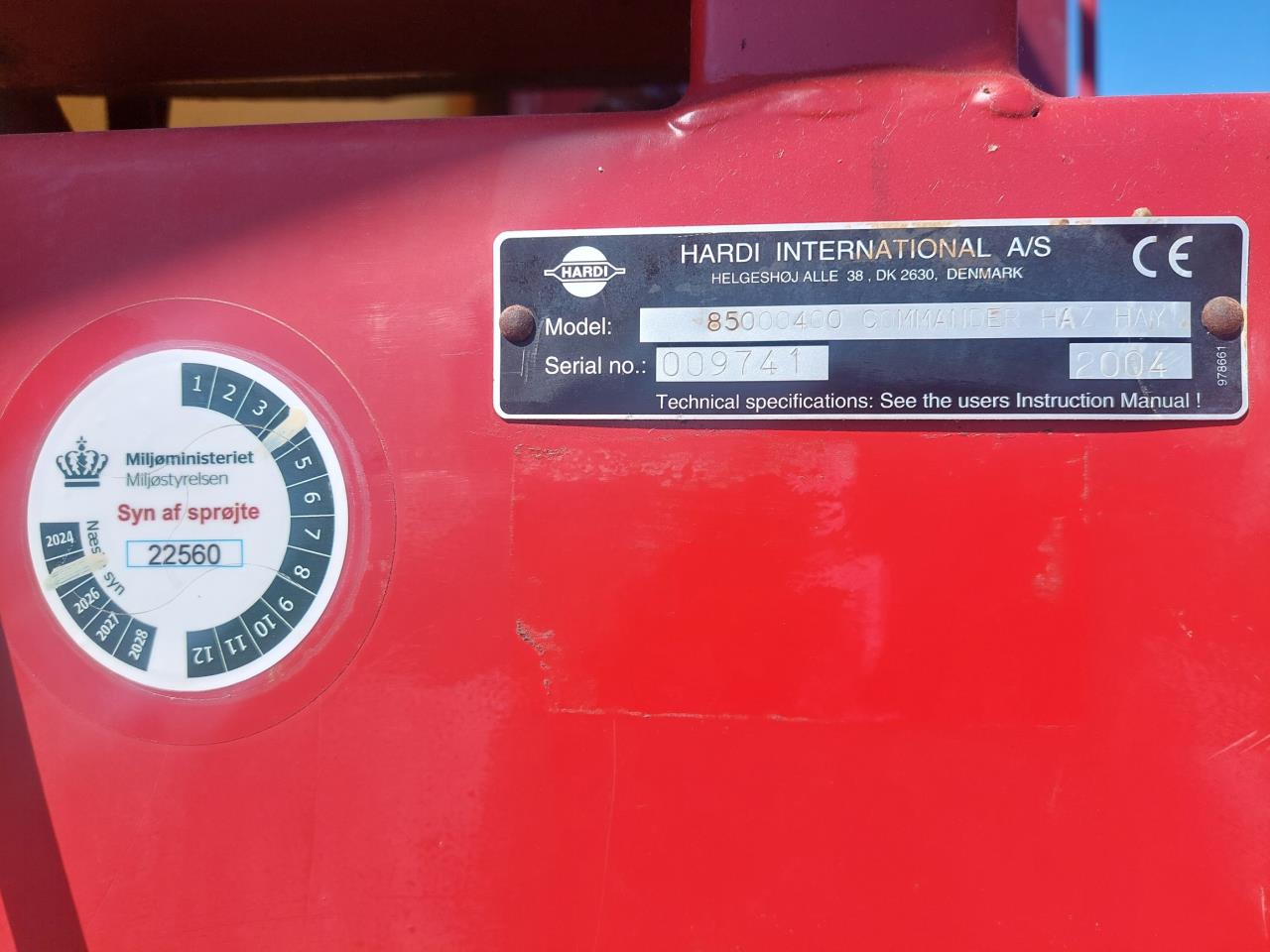 Hardi Commander Plus 4200 - 28m Twin