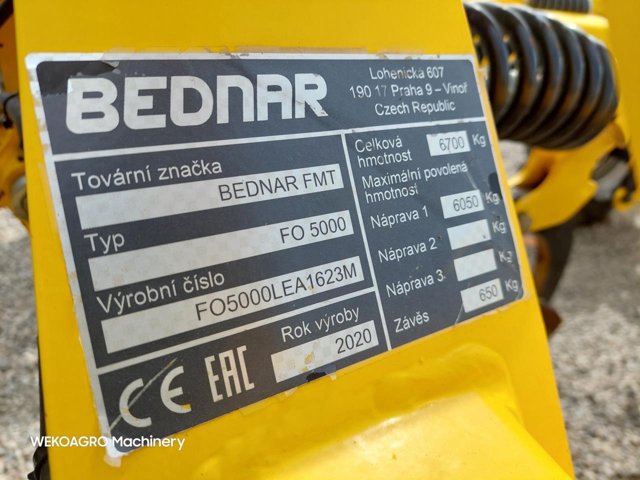 Bednar Fenix FO 5000