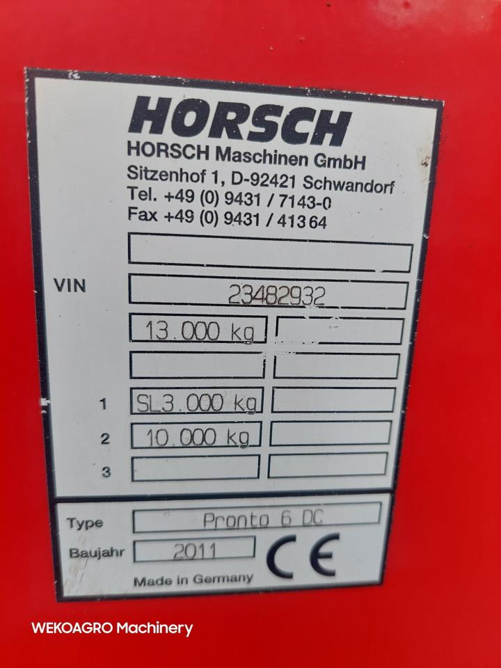 Horsch Pronto 6 DC