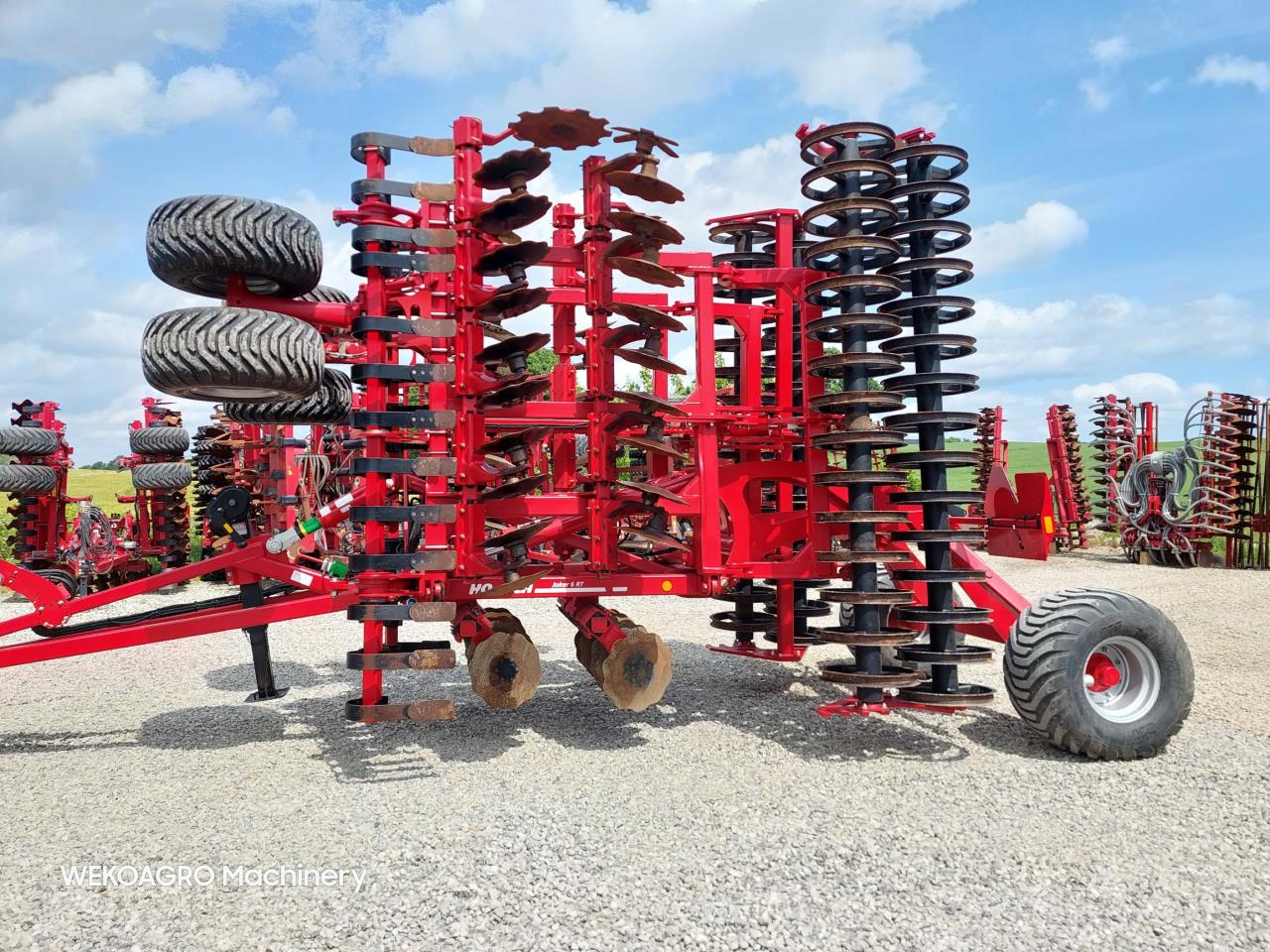 Horsch Joker 6 RT med slæbeplanke