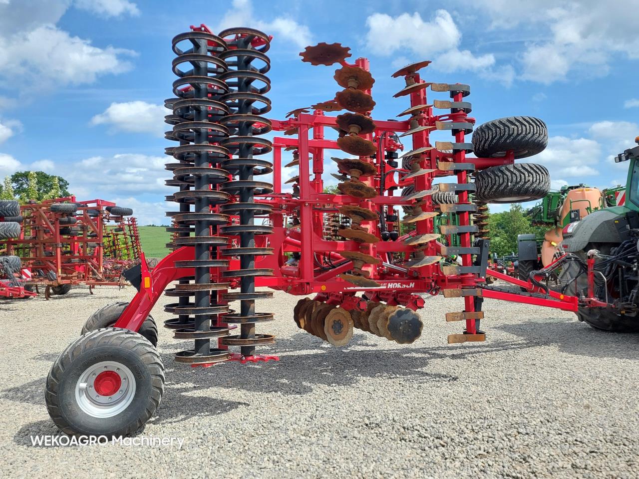 Horsch Joker 6 RT med slæbeplanke