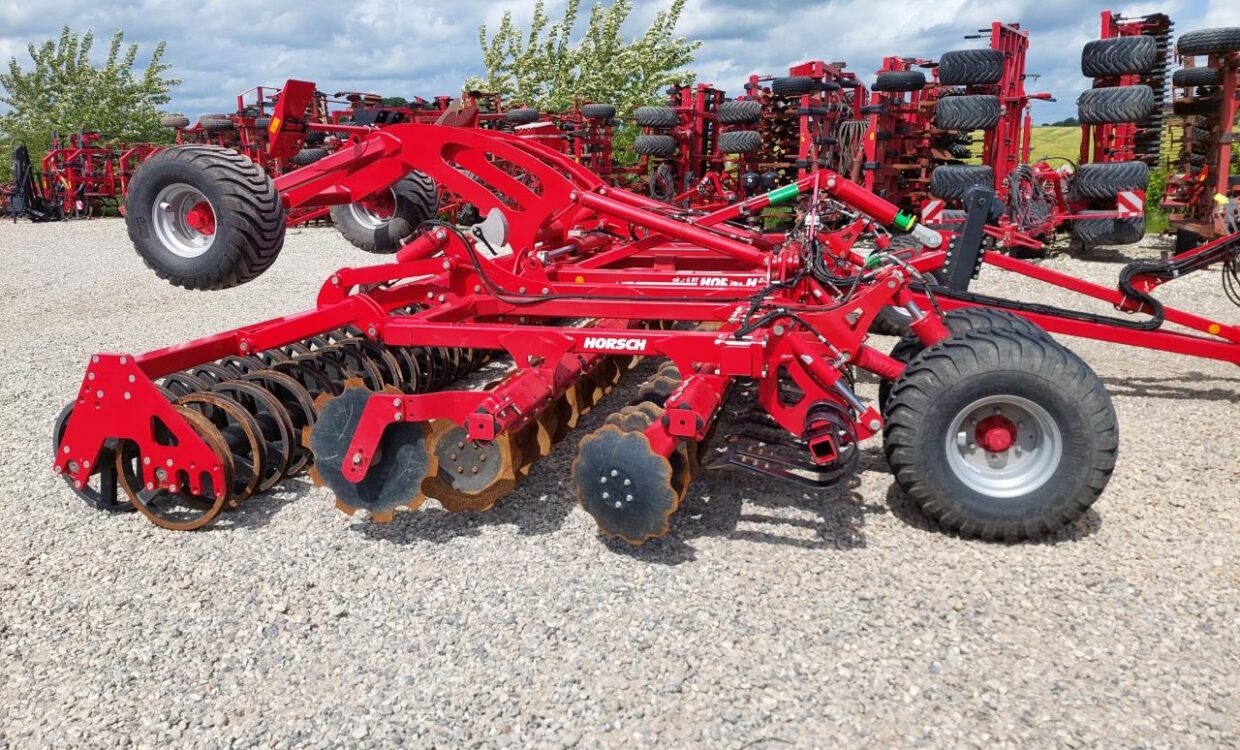 Horsch Joker 6 RT med slæbeplanke