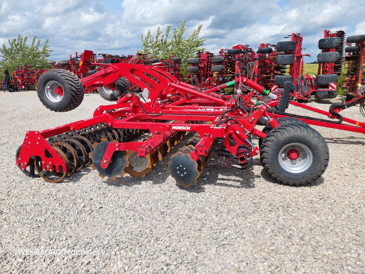 Horsch Joker 6 RT med slæbeplanke