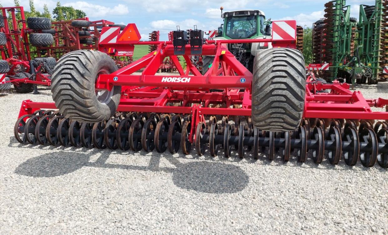 Horsch Joker 6 RT med slæbeplanke