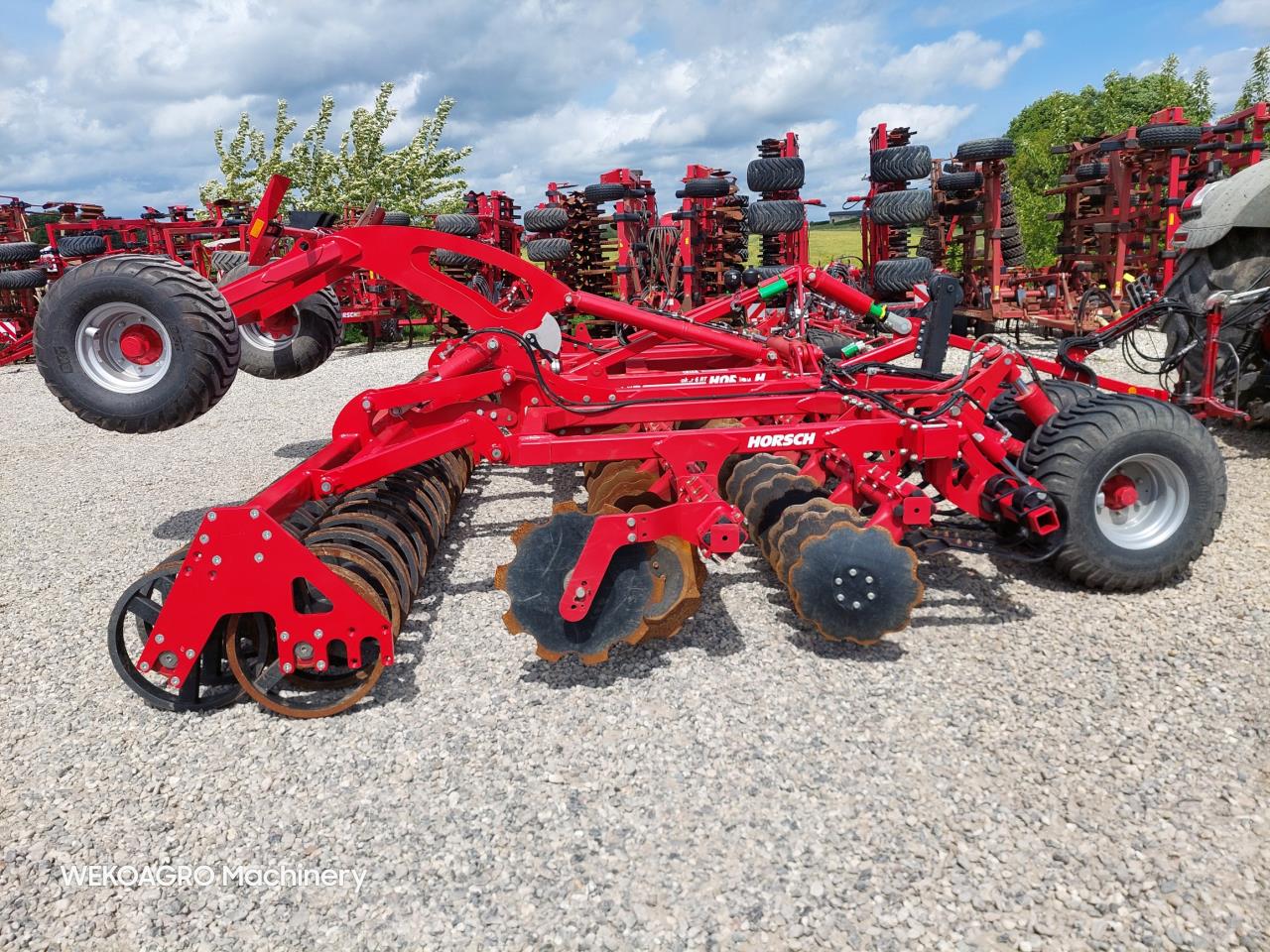 Horsch Joker 6 RT med slæbeplanke