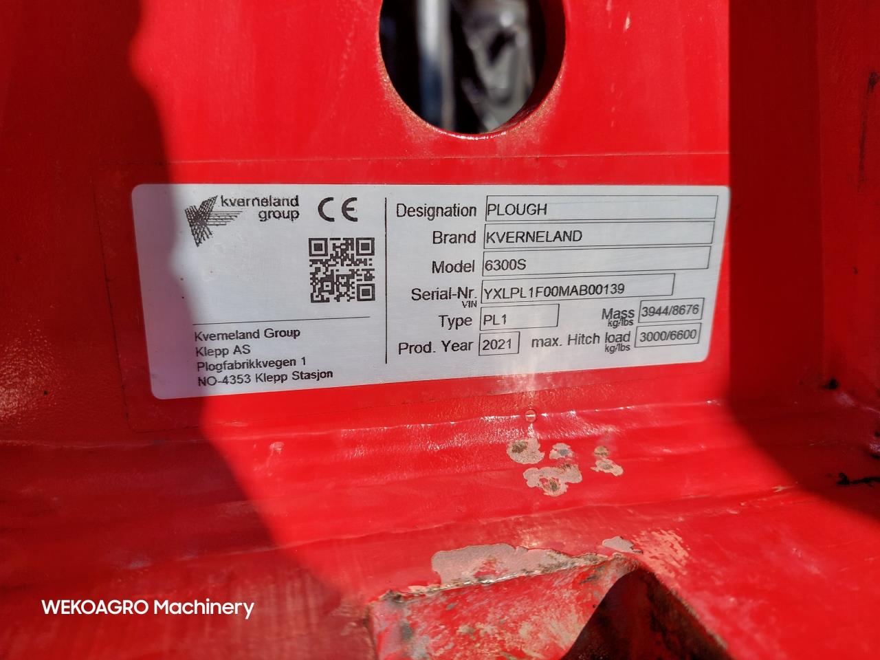 Kverneland 6300S Variomat 7 furet