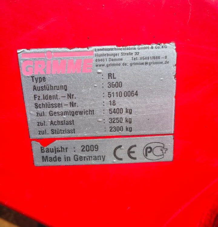 Grimme RL3000