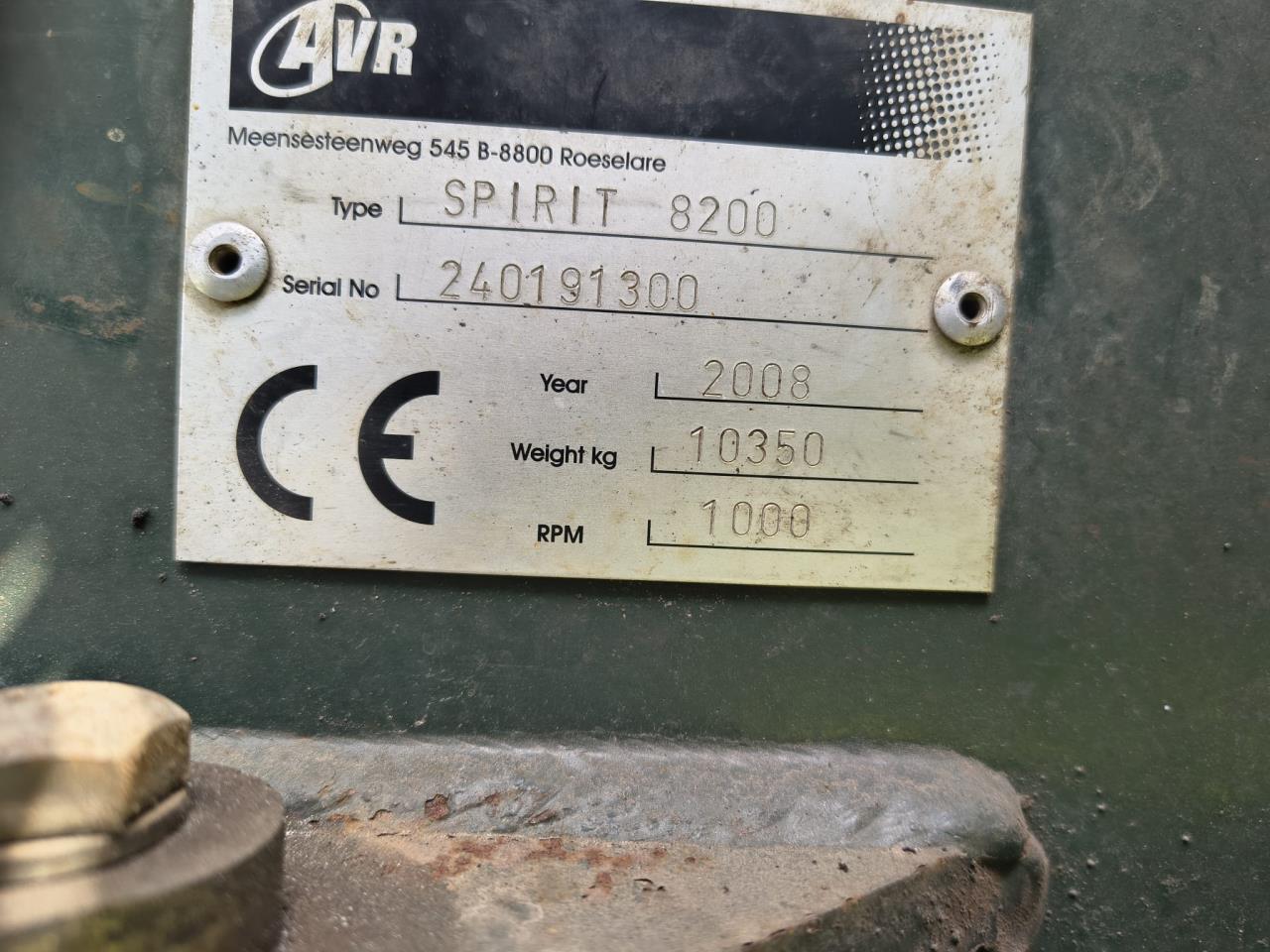 AVR SPIRIT 8200