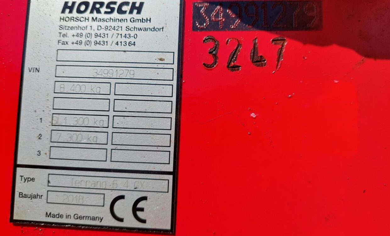 Horsch Terrano 6.4 GX med MiniDrill