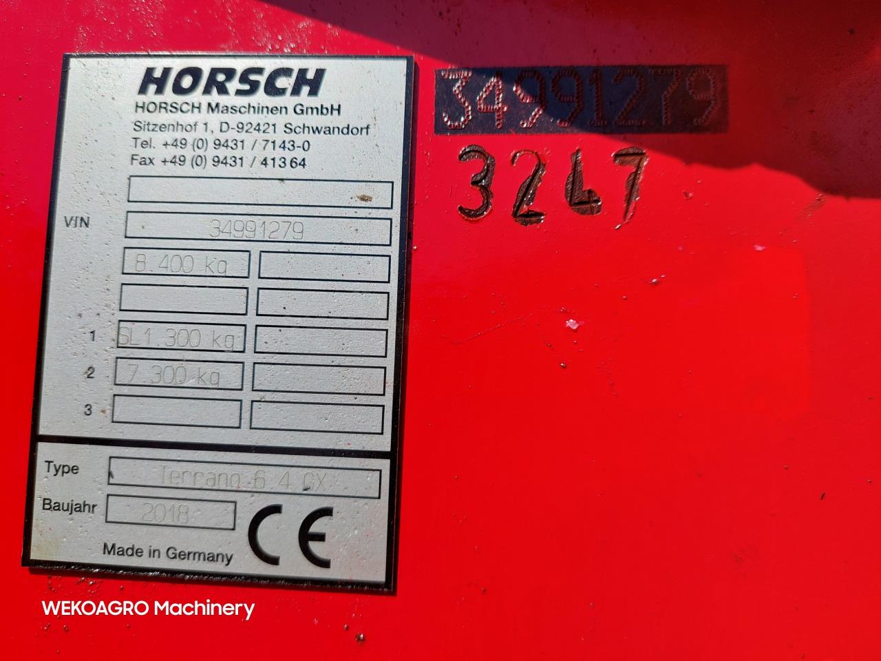 Horsch Terrano 6.4 GX med MiniDrill