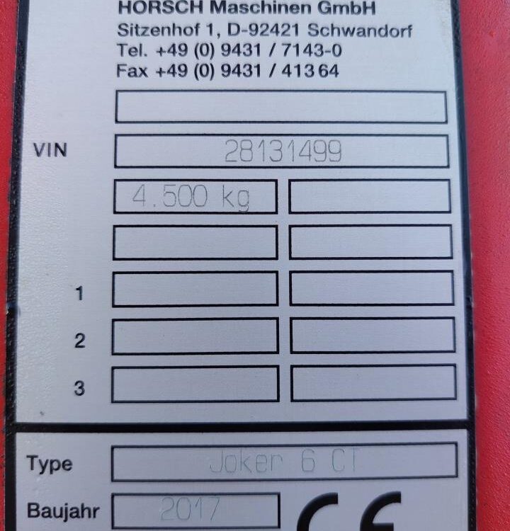 Horsch Joker 6 CT