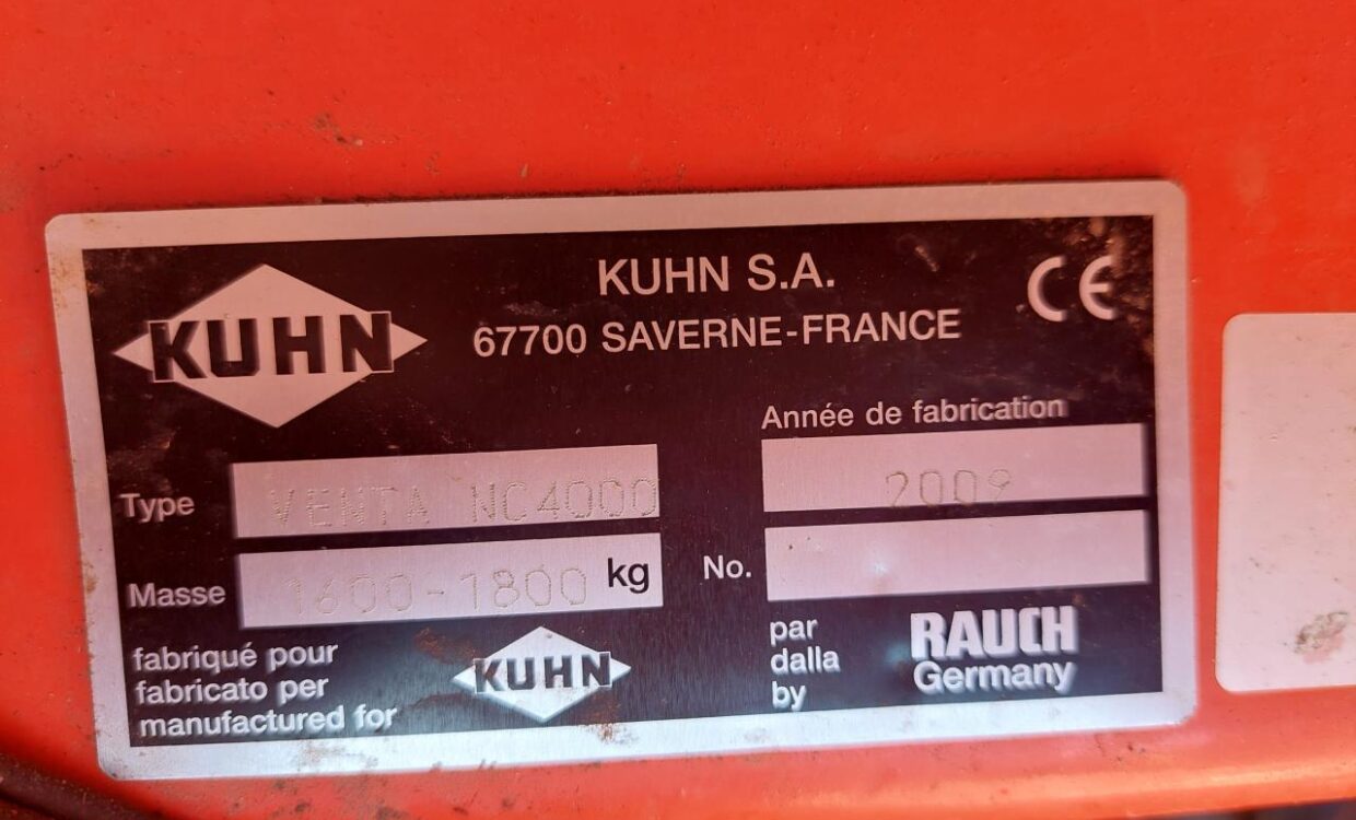 Kuhn NC 4000 / HR 4004