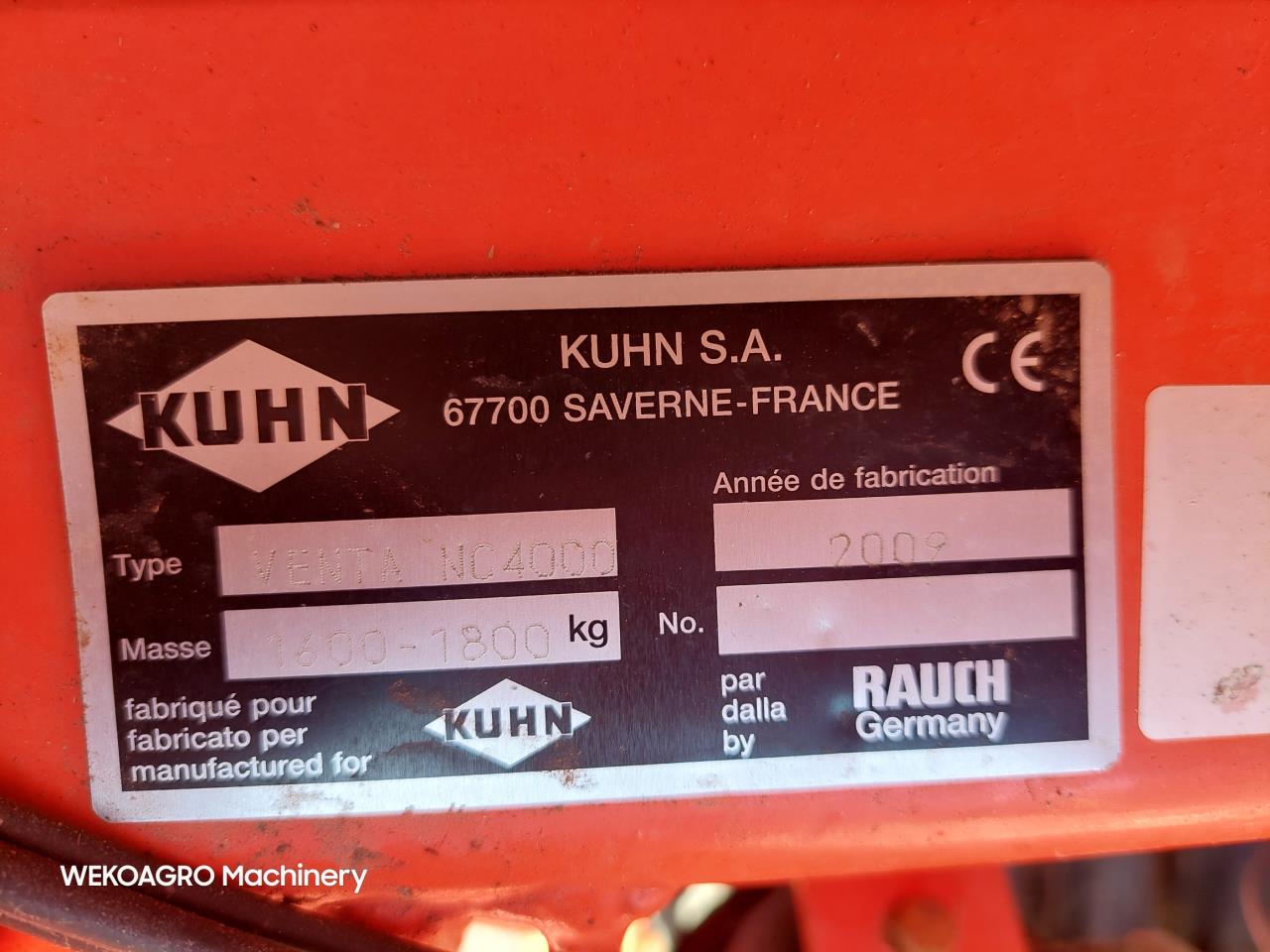 Kuhn NC 4000 / HR 4004