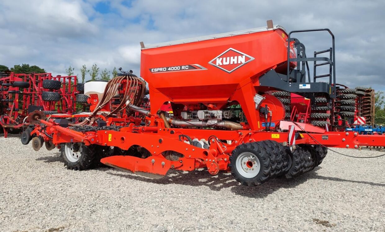Kuhn ESPRO 4000 RC med frø-udstyr